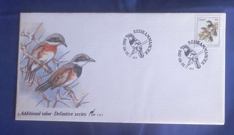 First day envelope - Additional value definitive series