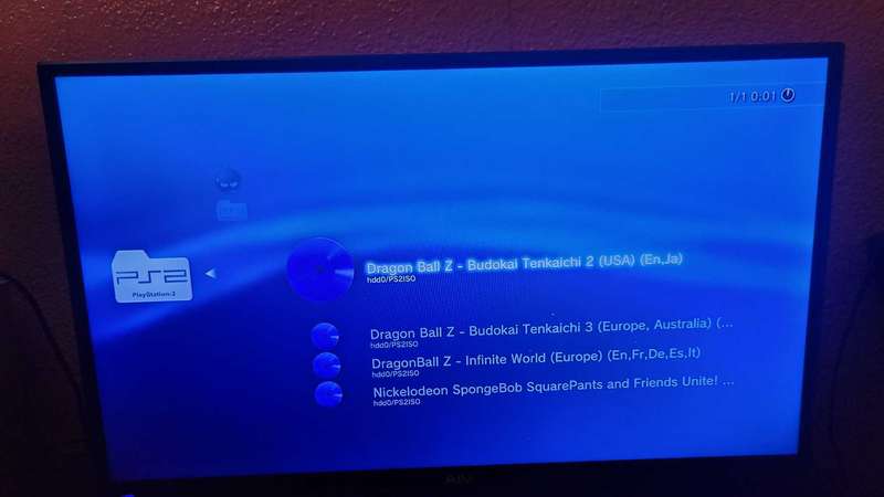 CFW, PS3 Slimline (500GB Internal Drive), 1 Controller, All Cabling, 24 Games on the HDD
