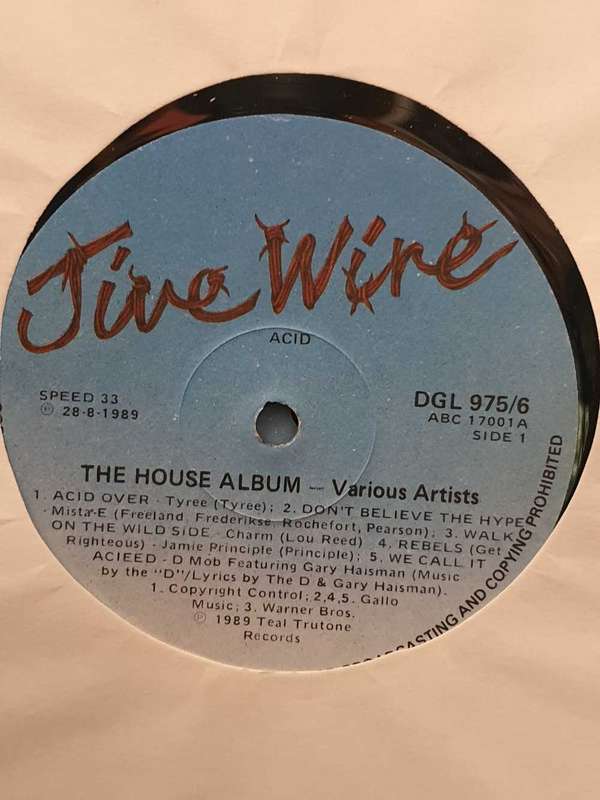 THE HOUSE ALBUM - 20 HOT DJ TRAX - VINYL 2 LP RECORD