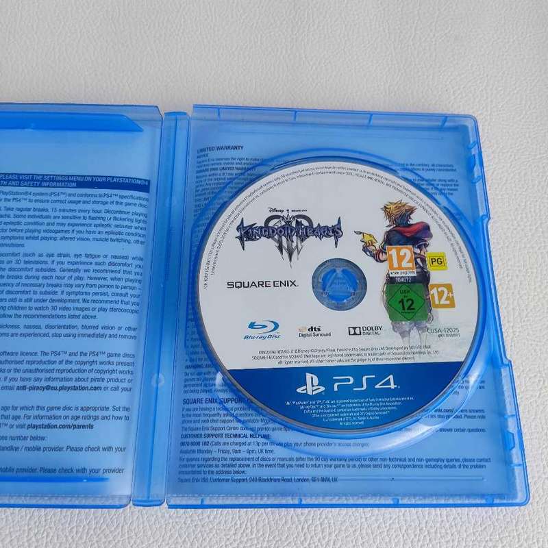 Kingdom Hearts III Playstation 4