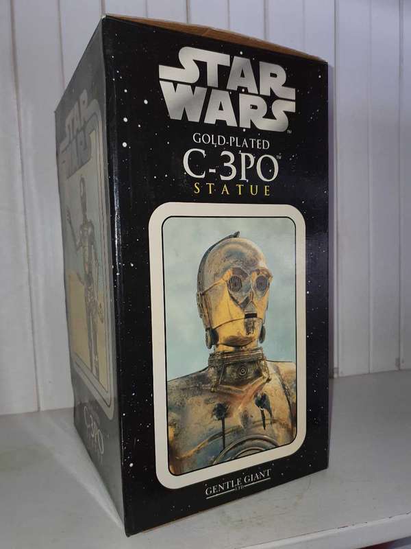 Star Wars Gentle Giant Ltd Gold Plated C-3PO