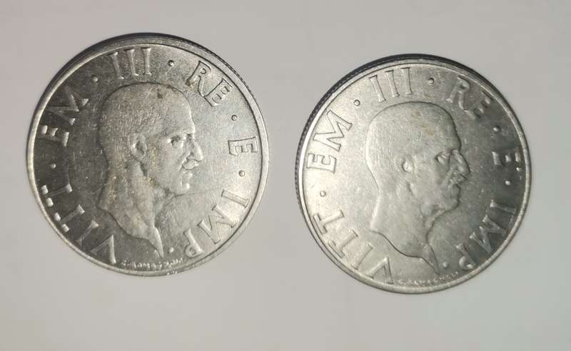 2 x 1940 Italy 2 Lire