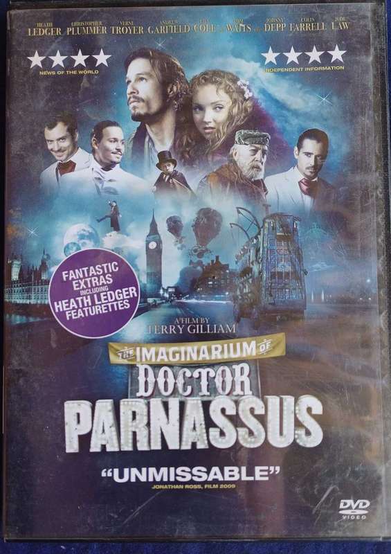 The imaginarium of doctor Parnassus dvd