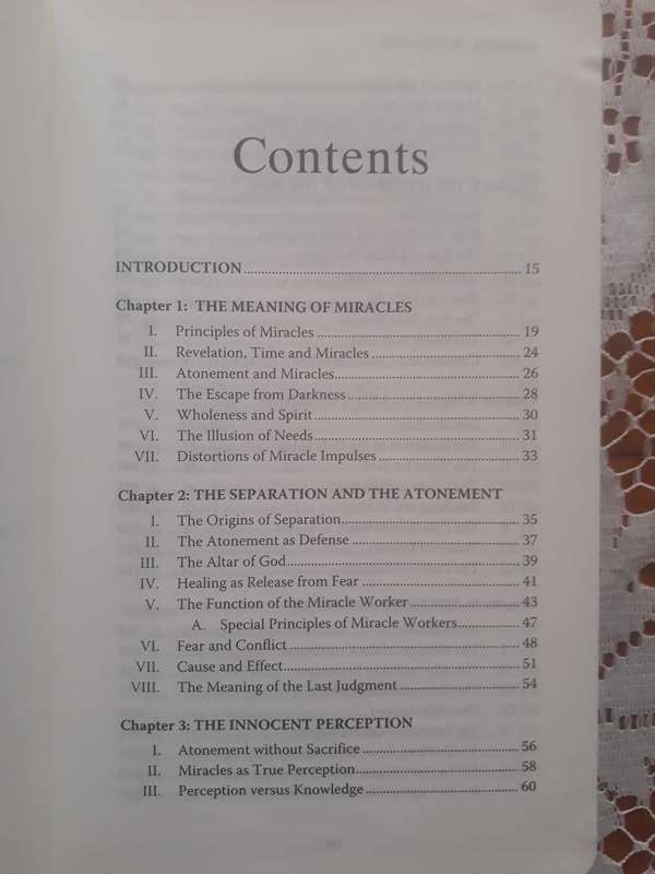 OCCULT BOOK A COURSE IN MIRACLES - 2005 - HARDCOVER - BOOK IN NEW/MINT CONDITION