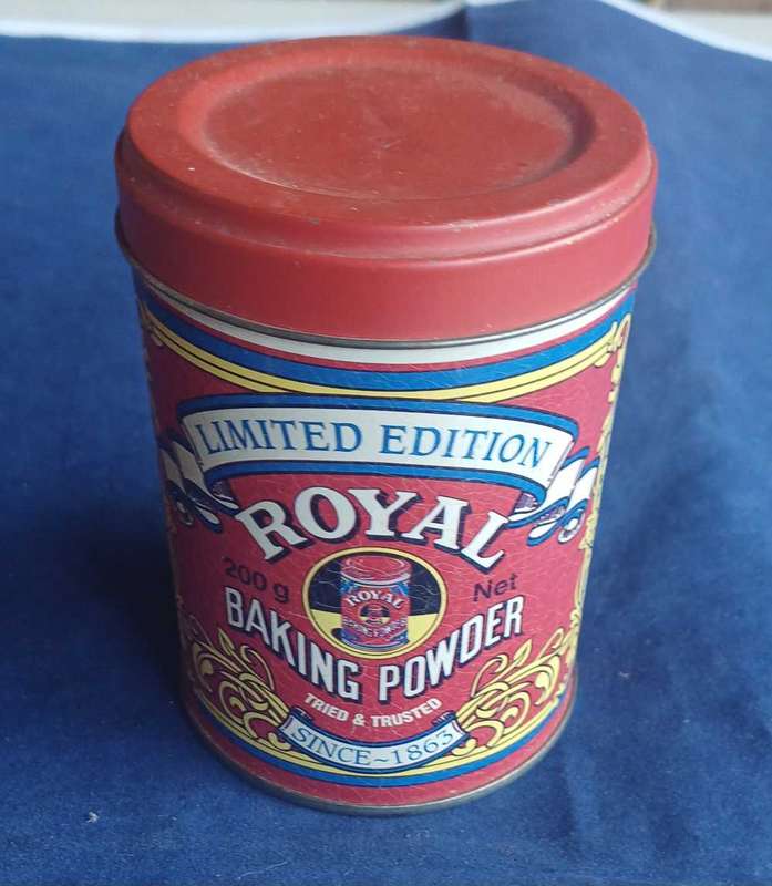Royal baking powder tin - limited edition