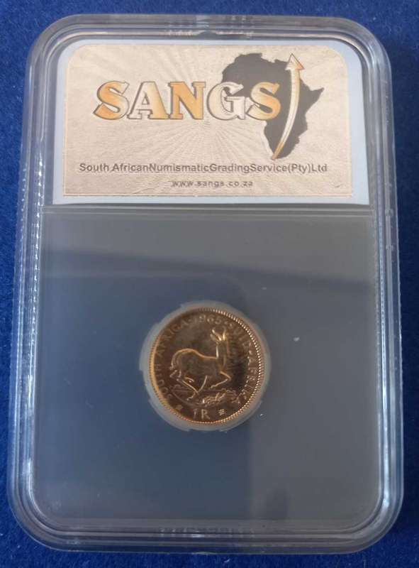 THE 1965 GOLD PROOF R2 & R1