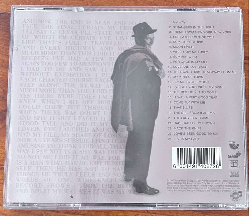 My Way (The Best of) Frank Sinatra - WBCD1867