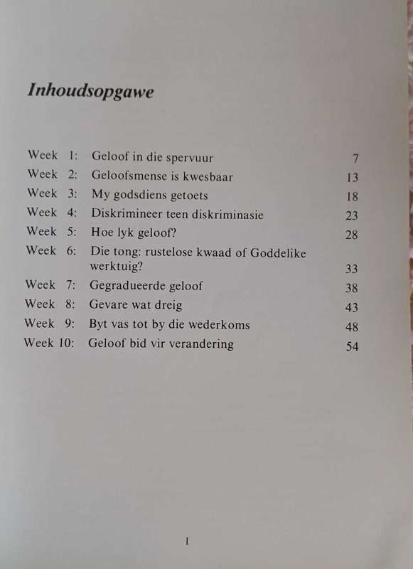 Beleef egte godsdiens, groepbybelstudie oor Jakobus