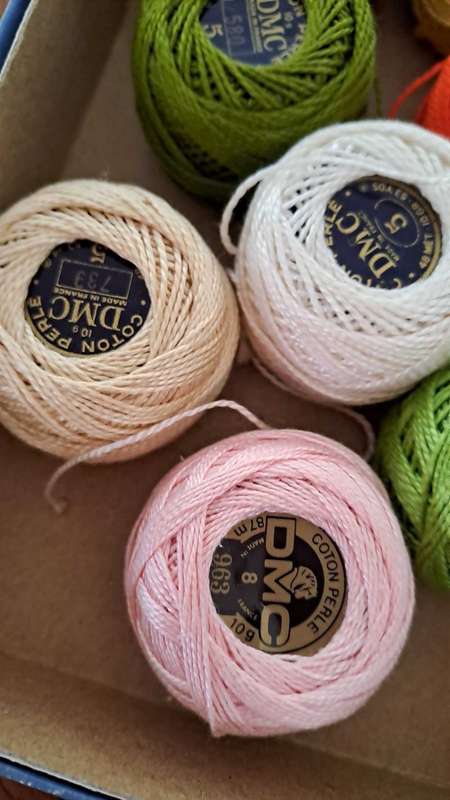 DMC perle cotton -8 balls
