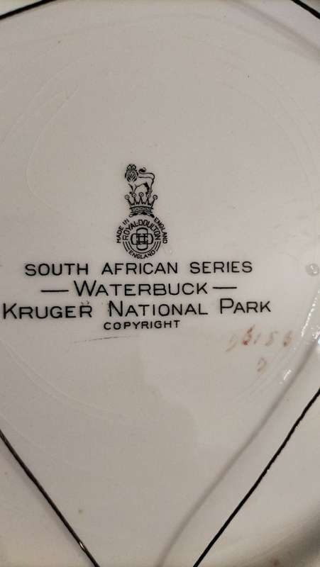 Royal Doulton Charger African Series Waterbuck