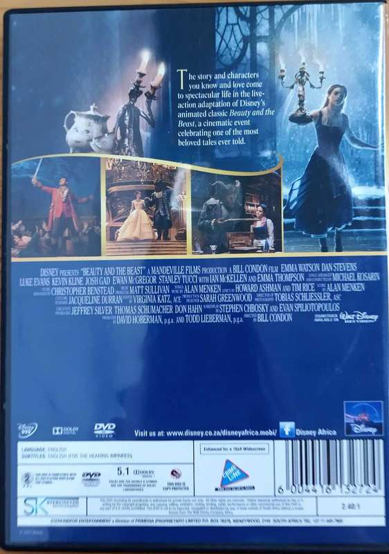 Beauty and the Beast DVD Movie