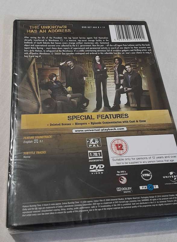 Warehouse 13 Season one DVD