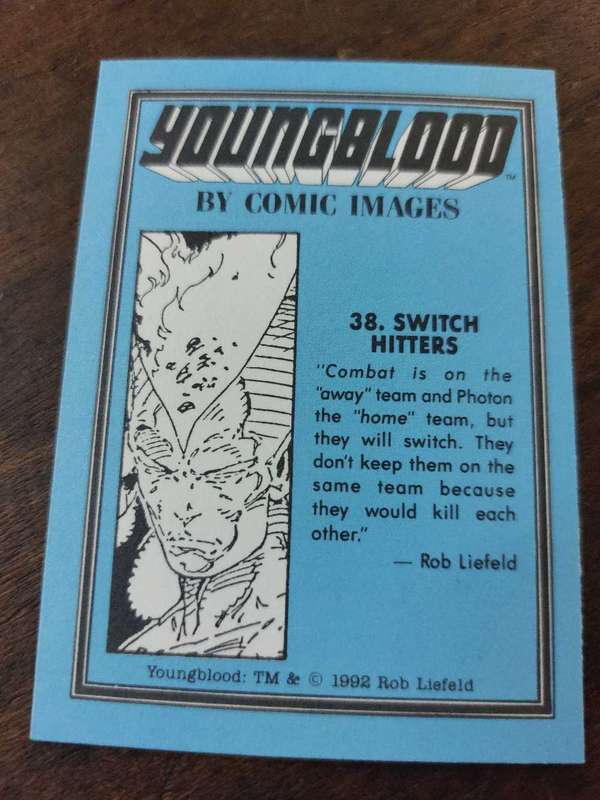 Youngblood #38 Switch Hitters