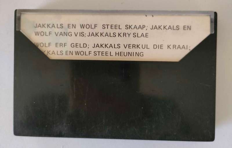 Jakkals en Wolfstories