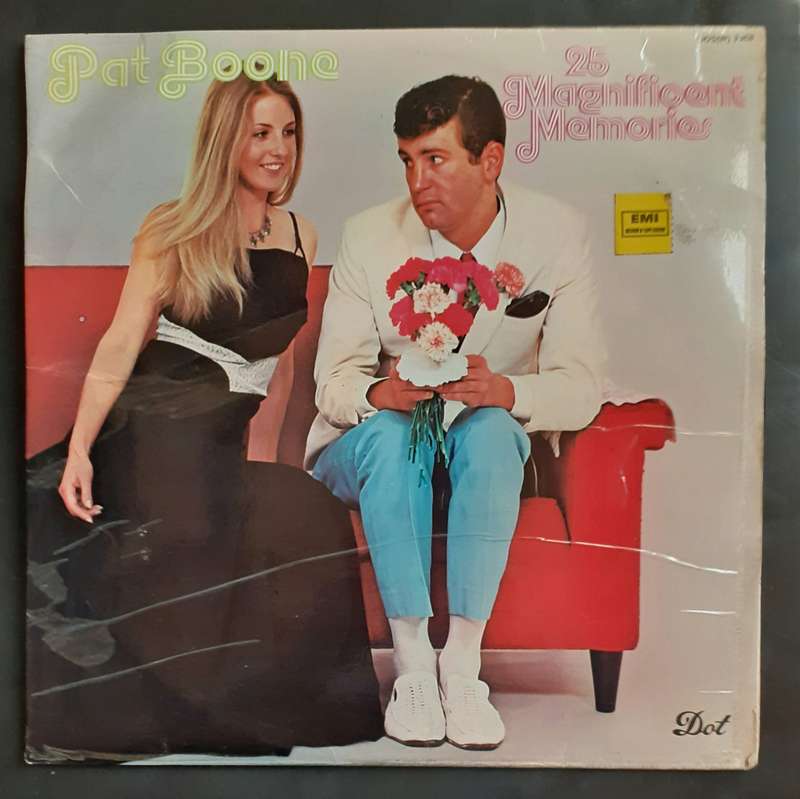 Pat Boone 25 Magnificent Memories Double LP Vinyl Record Set