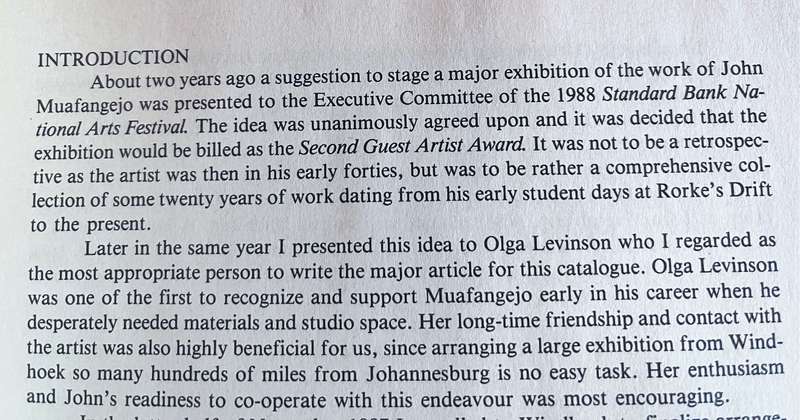 John N. Muafangejo - Second Guest Artist Award 1988 - catalogue of 111 Works