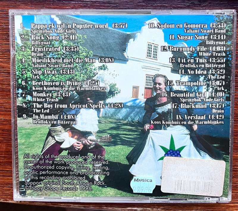 Wingerd Rock 1 - Songs uit die Bos (1996)