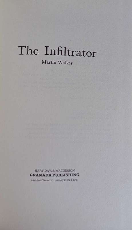 The infiltrator by Martin Walker