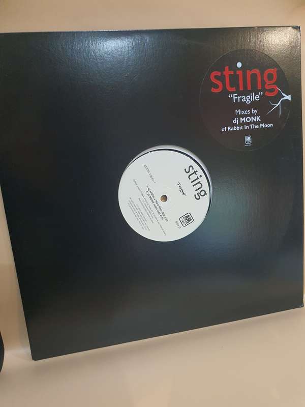 STING FRAGILE 12` MAXI-SINGLE LP Like New