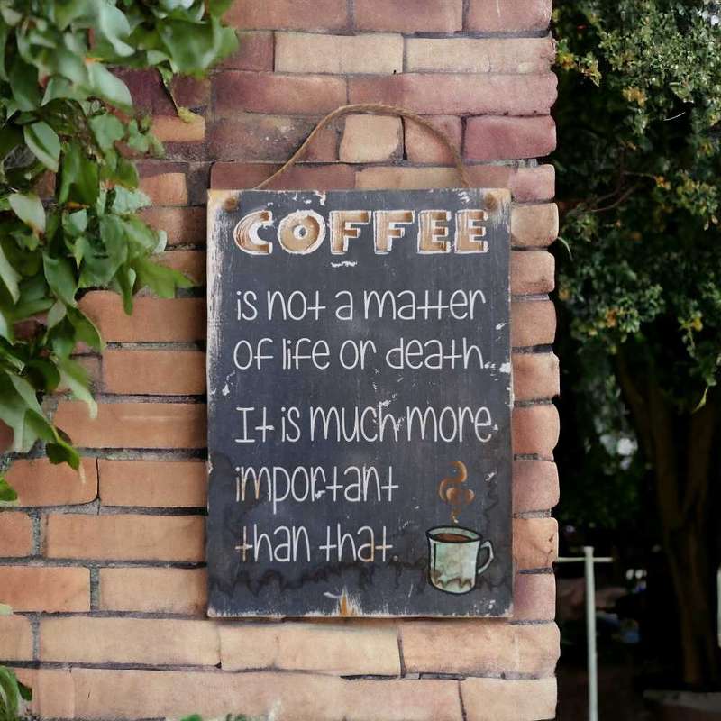 Wall hanging about Coffee