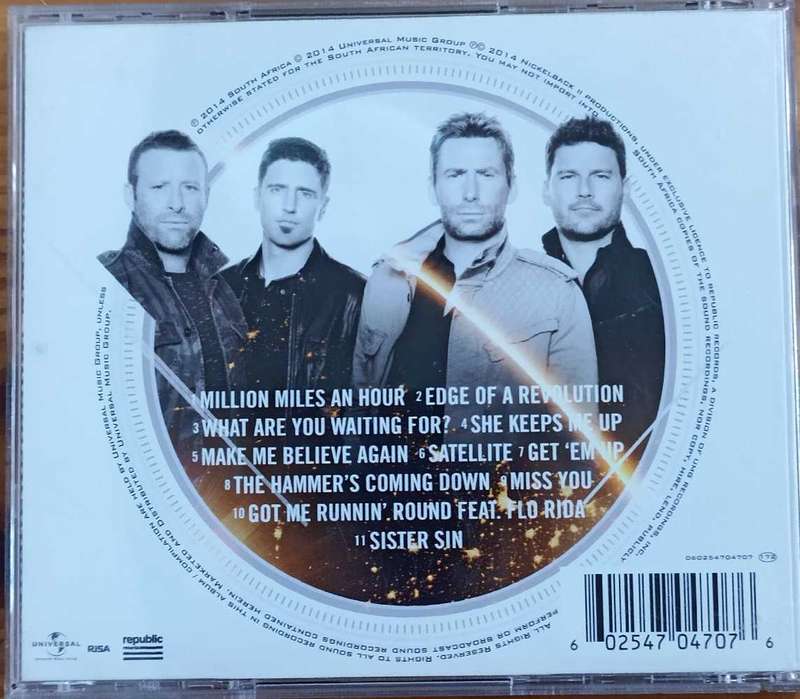 Nickelback No Fixed Address CD