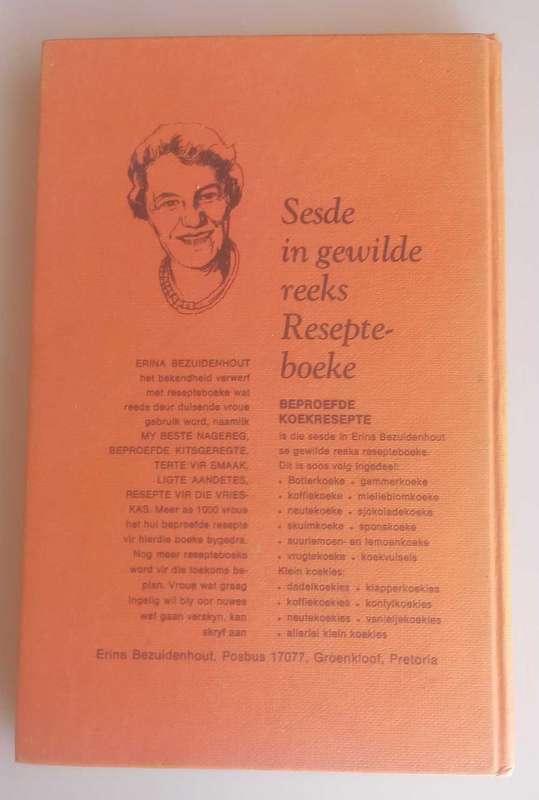 Beproefde koekresepte deur Erina Bezuidenhout