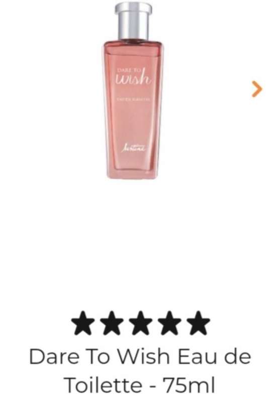 Justine Dare to Wish Perfume 75ml