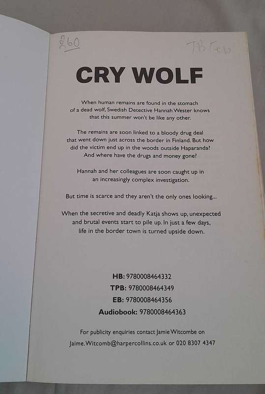 Cry Wolf-Hans Rosenfeldt