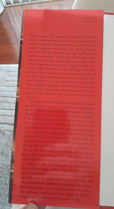 Cold Blood-Lynda LA Plante(Hardcover)