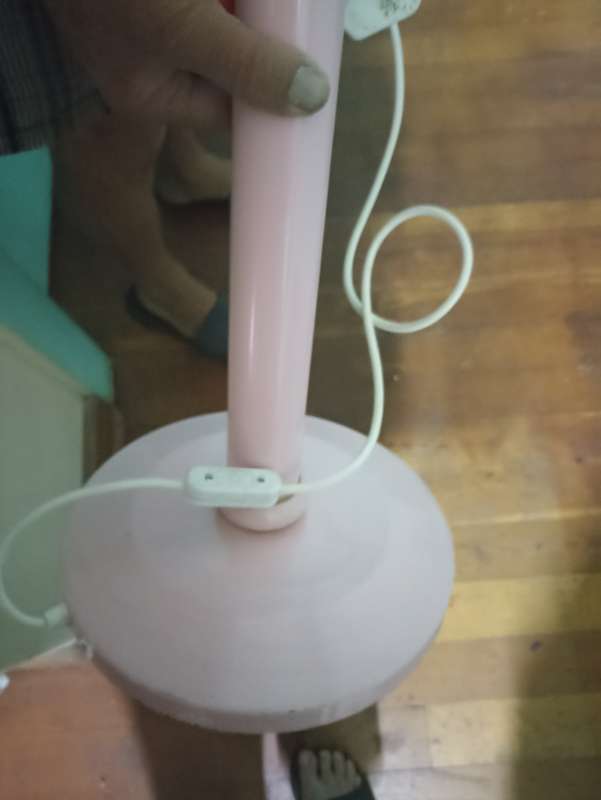 Modern Light Pink lampshade standing