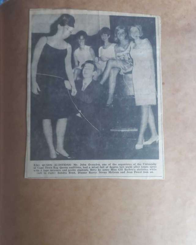 2 x Books with vintage newspaper clippings
