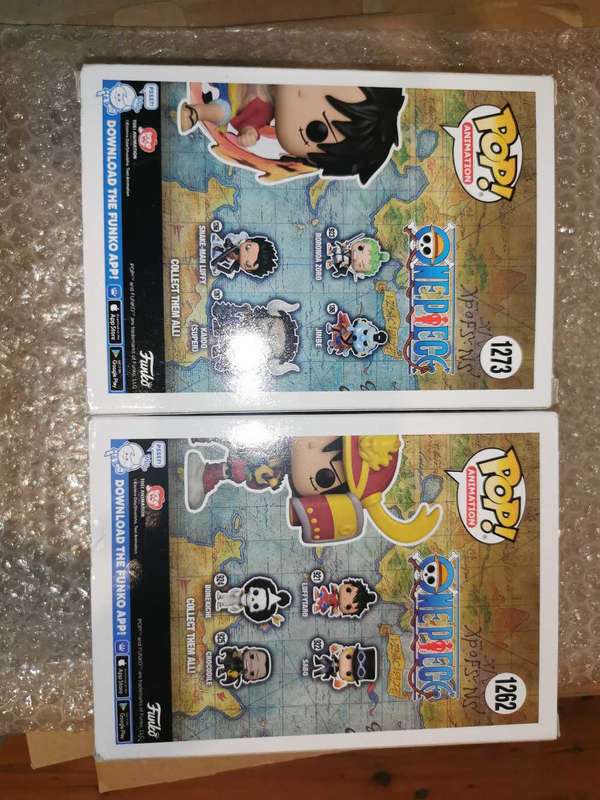 Luffy funko pop Chase bundle
