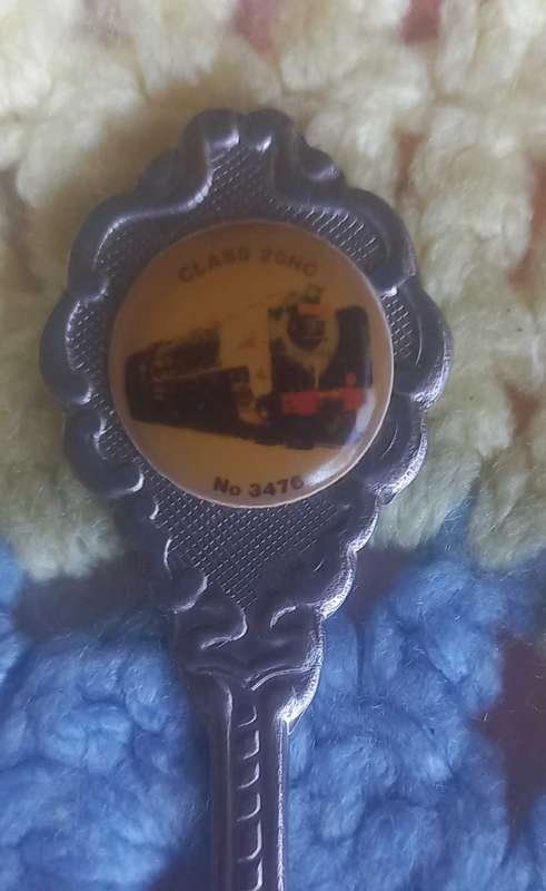 Class 25NC souvenir spoon