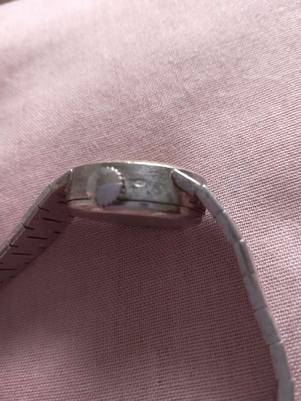 Vintage Bucherer Sterling Silver Ladies Wrist Watch