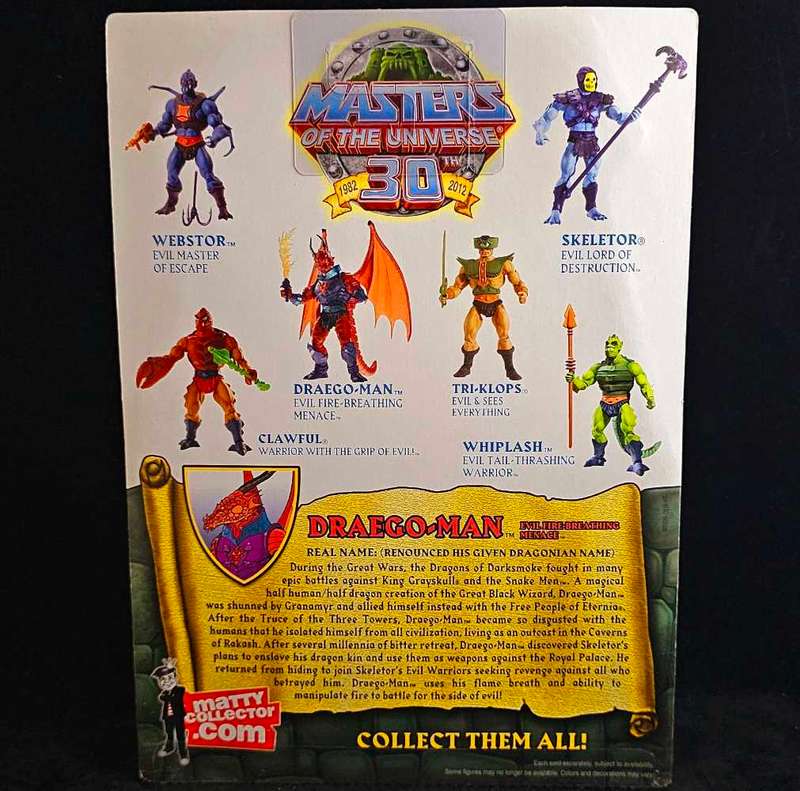 Mattel Masters of the Universe Classics Draego-Man (MOTUC)
