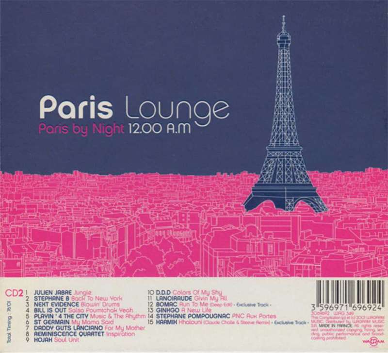 Paris Lounge (2001, CD)