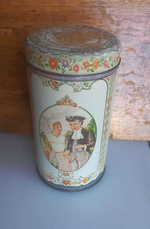 Vintage Albert Heijn tin
