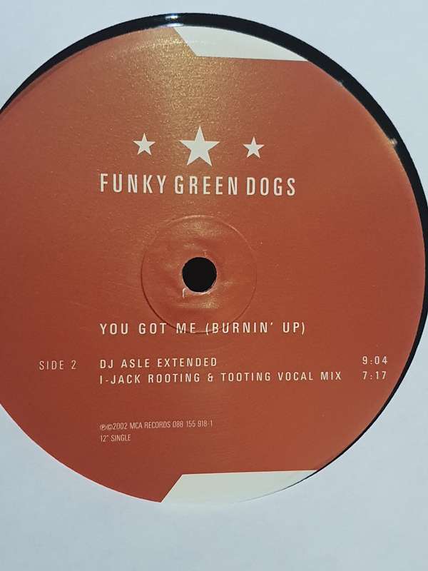 Funky Green DogsYou Got Me Burning Up12` Single, Import