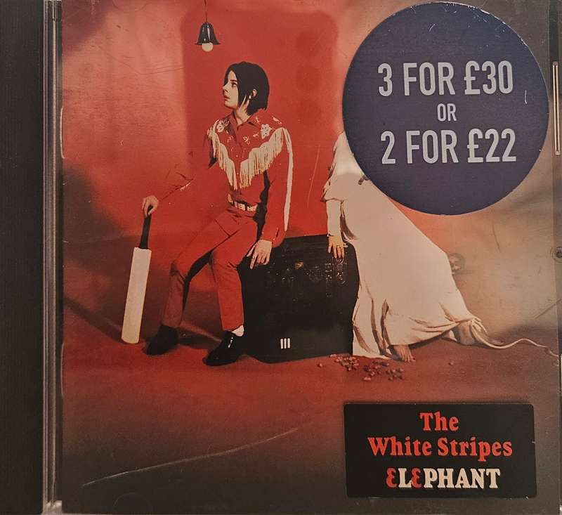 The White Stripes Elephant   743