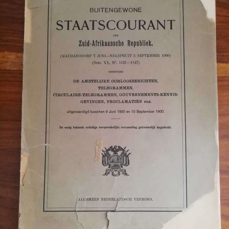 Africana - ZAR Staatscourant