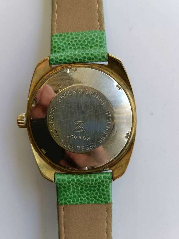 Delfin Edox, Gold Dail, Date, Day, Automatic, 39mm