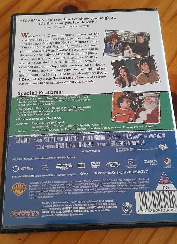 The Middle season 1 DVD