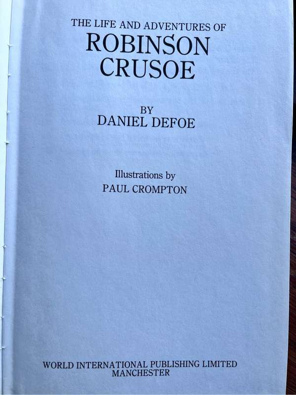 Robinson Crusoe - Daniel Defoe - unabridged (1990)