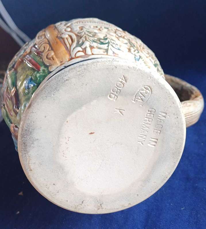 German beer stein