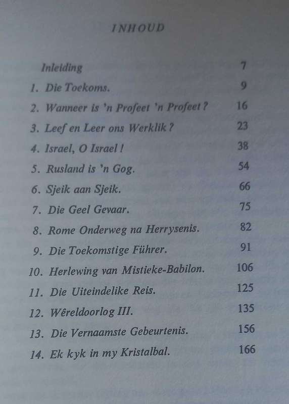 Die groot planeet aarde - wat is sy toekoms deur Hal Lindsey