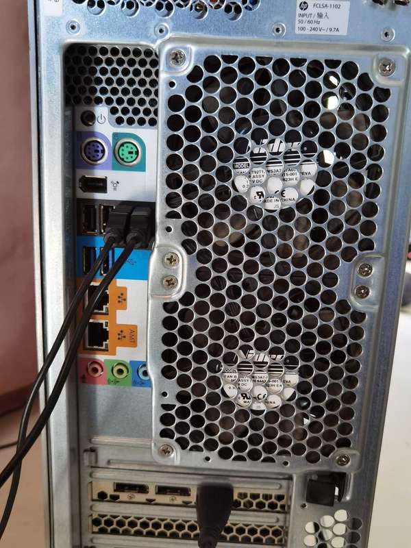 HP Z620 WORKSTATION DUAL INTEL XEON CPU's / GTX 1650SUPER GPU