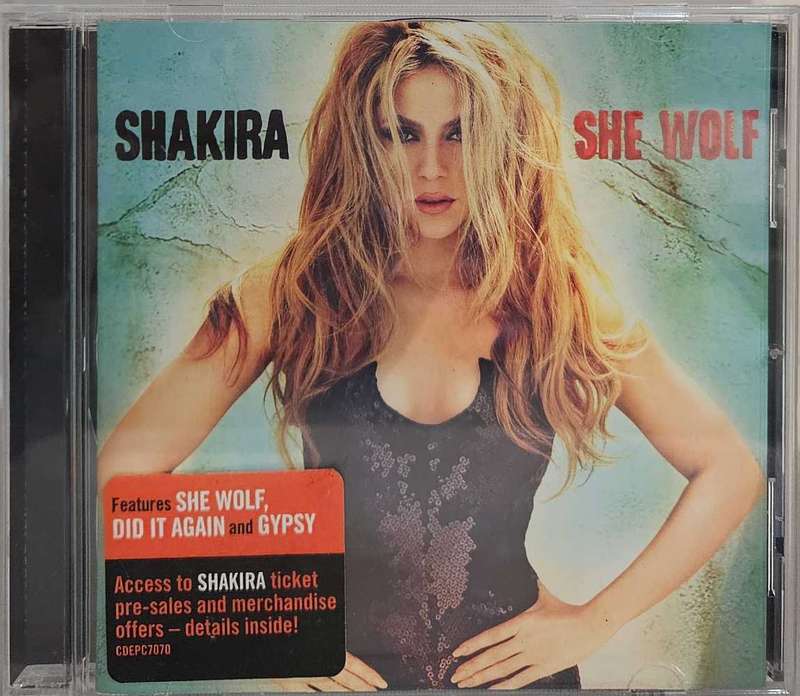 Shakira She Wolf.  1700