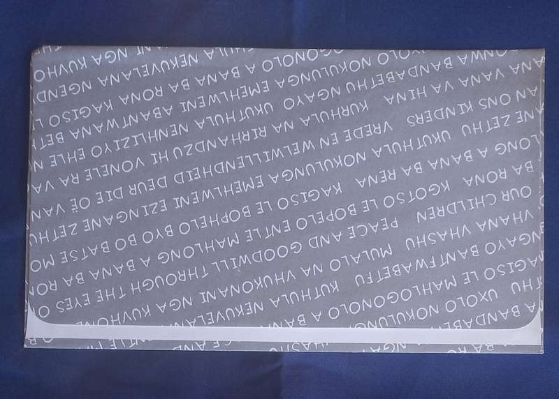 First day envelope - Peace vrede
