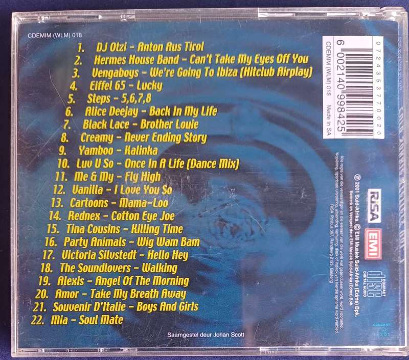 Euro sokkie treffers vol 1 cd