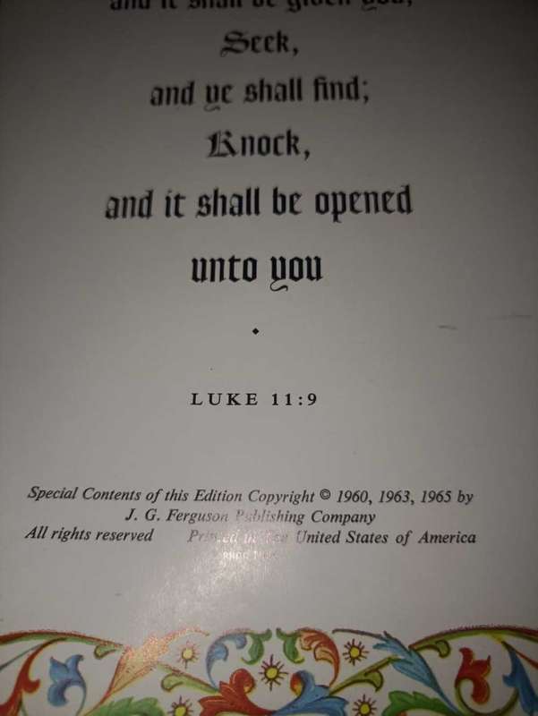 Vintage holy Bible King James
